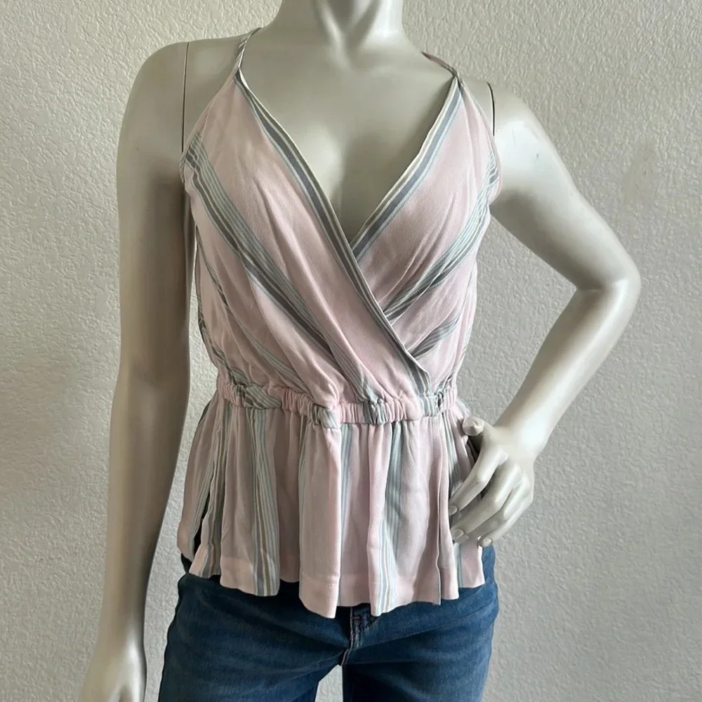 Pink Free People Psychedelic Summer Top